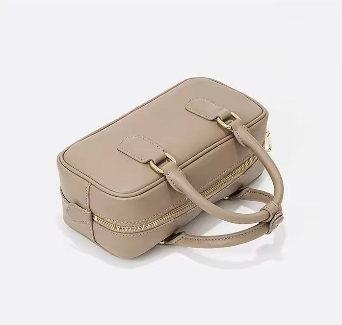 Stylische Bowlingtasche aus Premium-Rindsleder