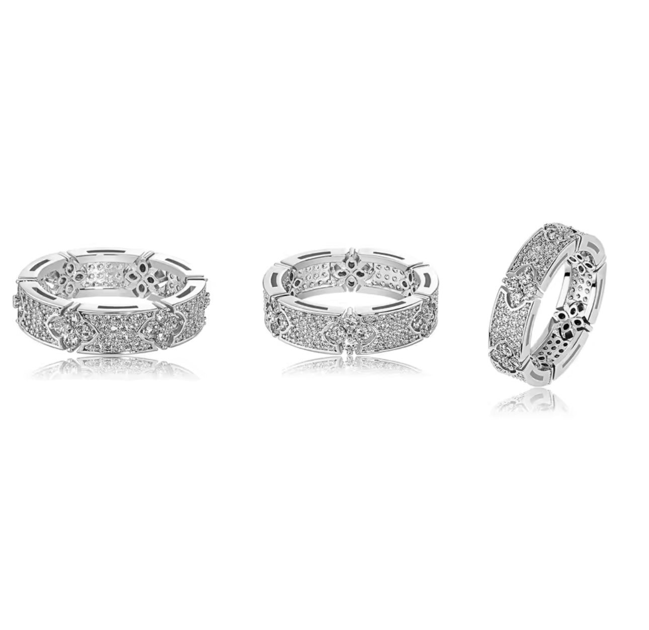 La Fleur | Ring mit Zirkonia - Ezouna