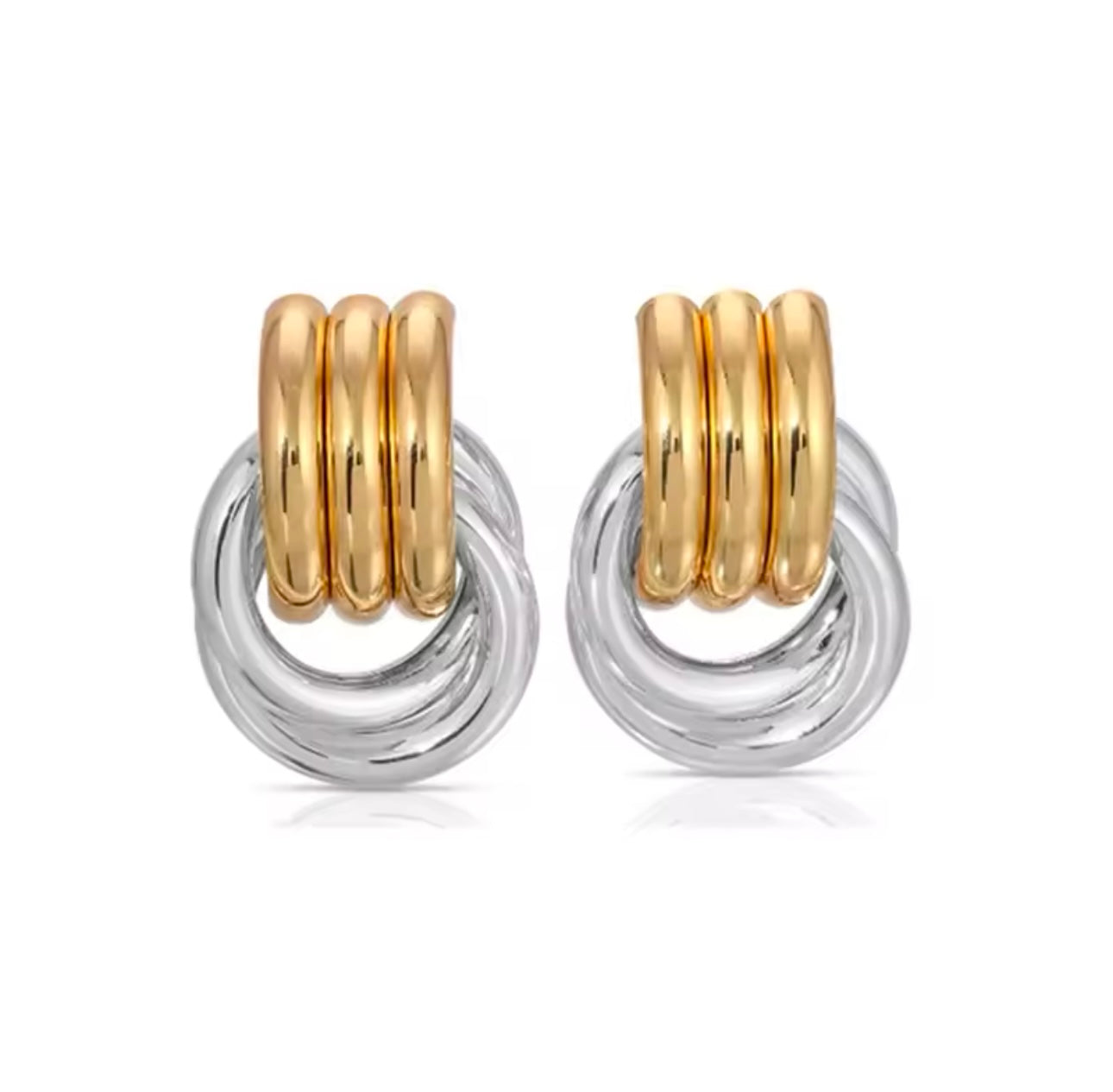 Cercle Ohrringe | 18k Vergoldet - Ezouna
