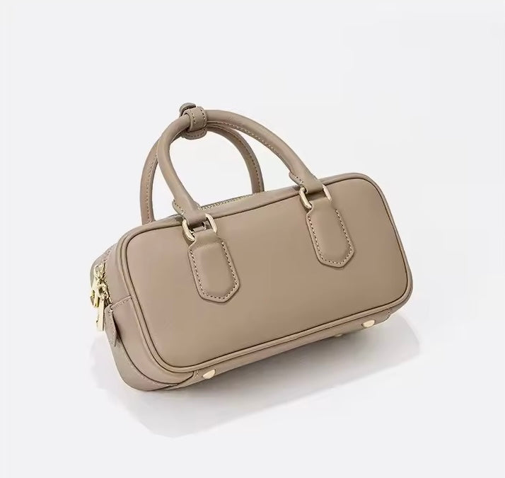 Stylische Bowlingtasche aus Premium-Rindsleder