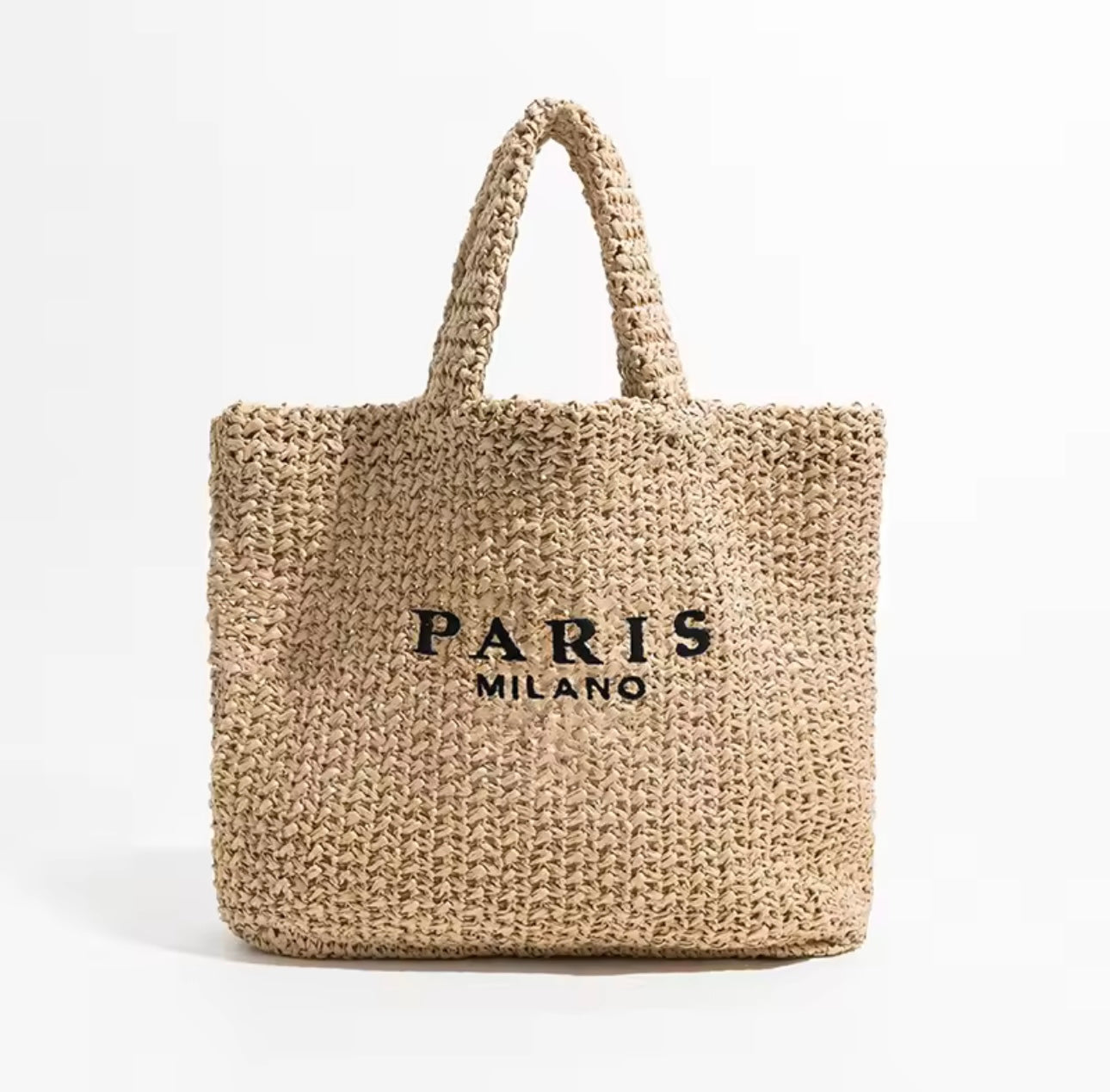 SOLEA straw bag made of natural fiber
