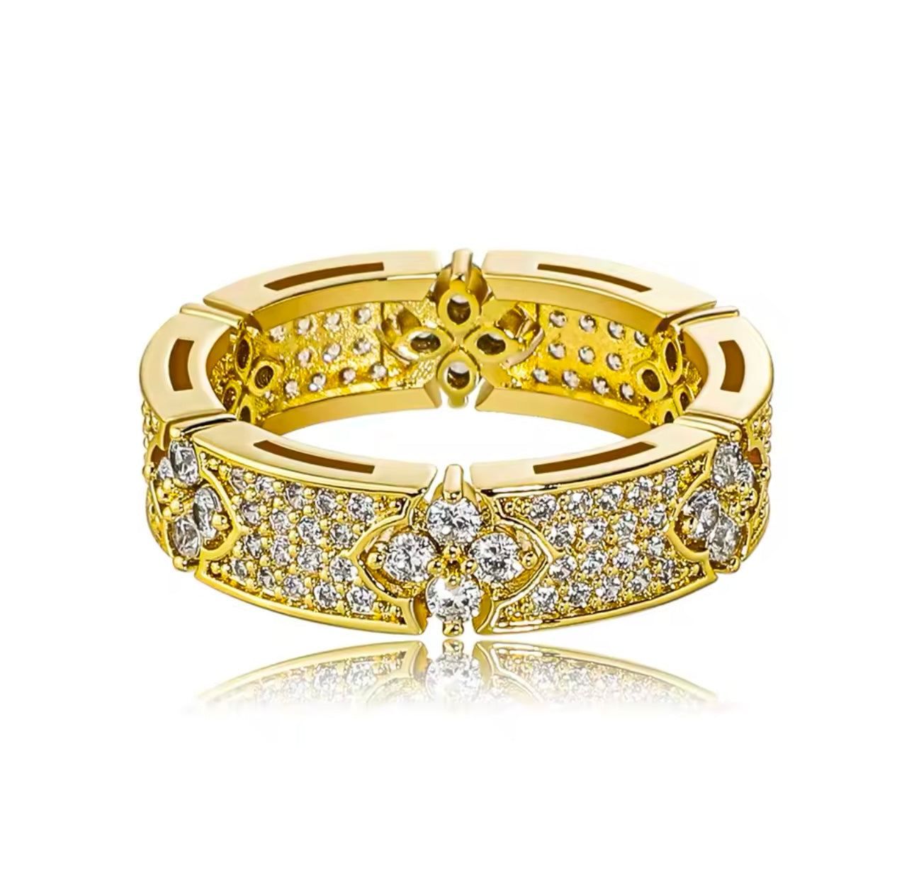 La Fleur | Ring mit Zirkonia - Ezouna