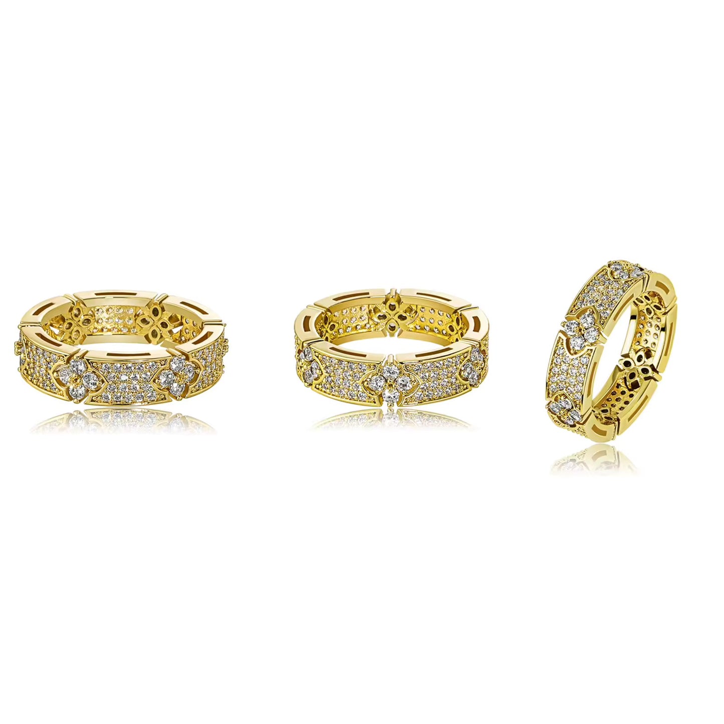 La Fleur | Ring mit Zirkonia - Ezouna