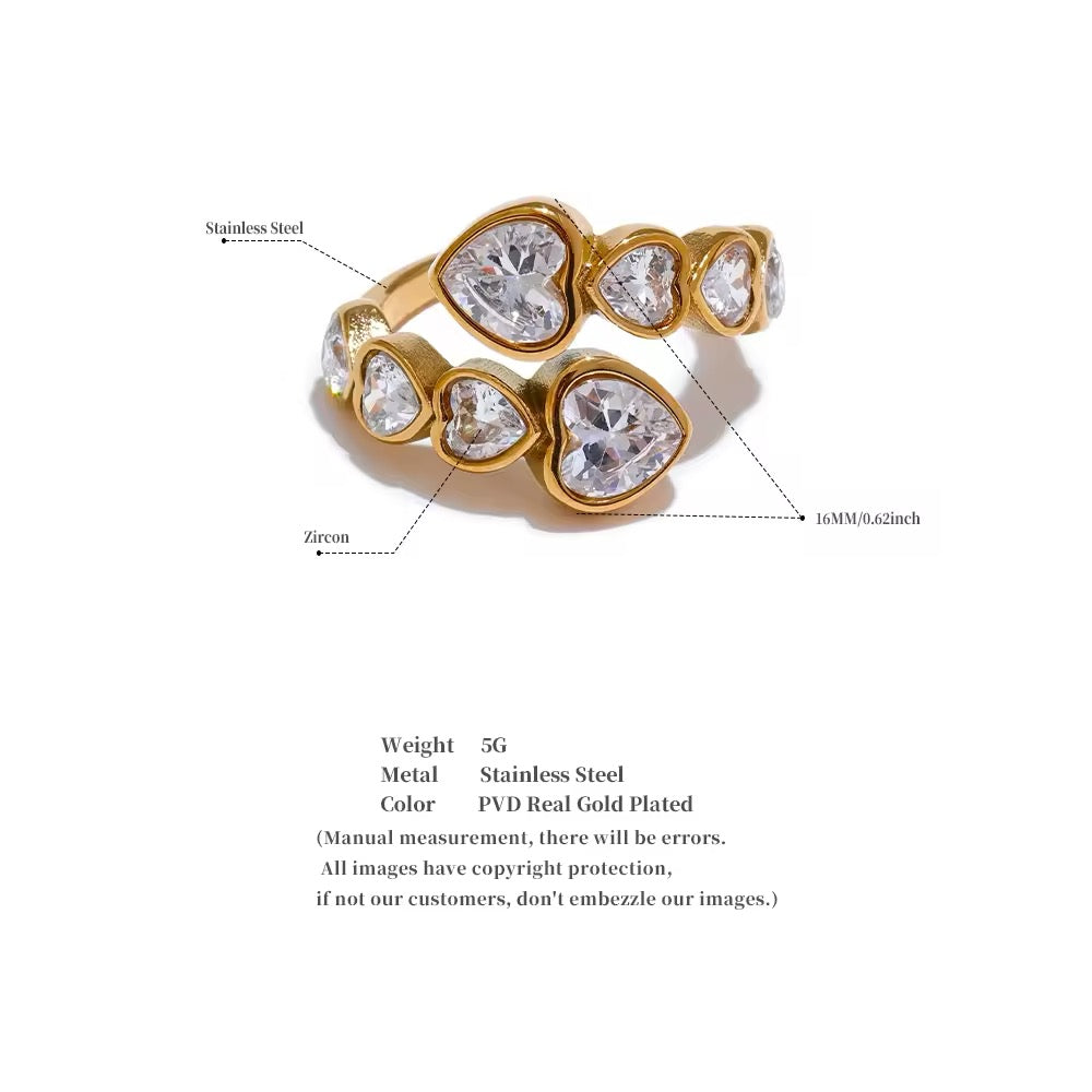Lovely Ring mit Zirkonia - Ezouna