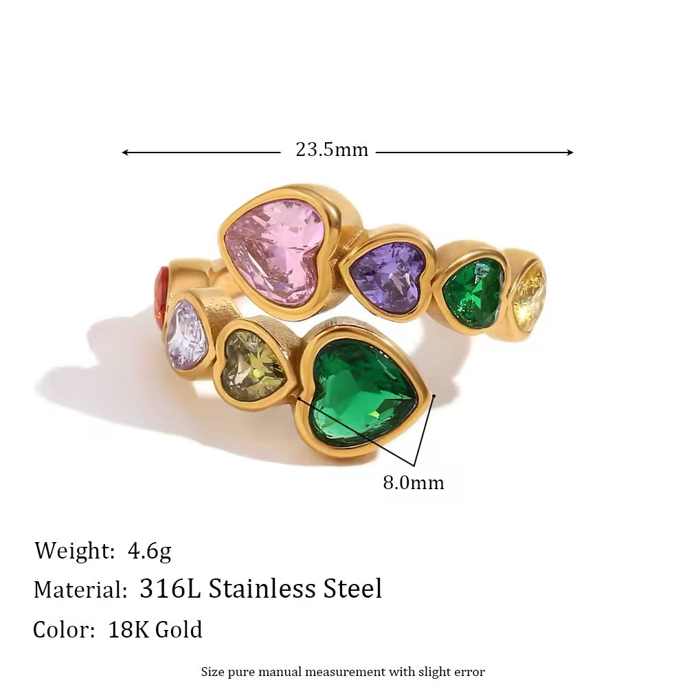 Lovely Ring mit Zirkonia - Ezouna