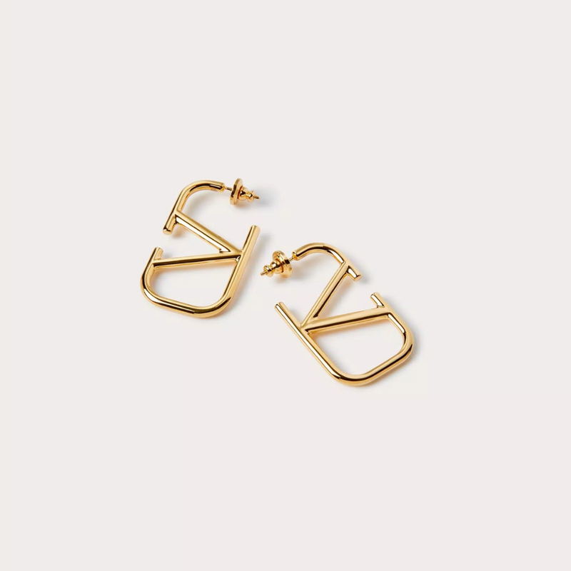 V-Ohrringe | 18k vergoldet - Ezouna
