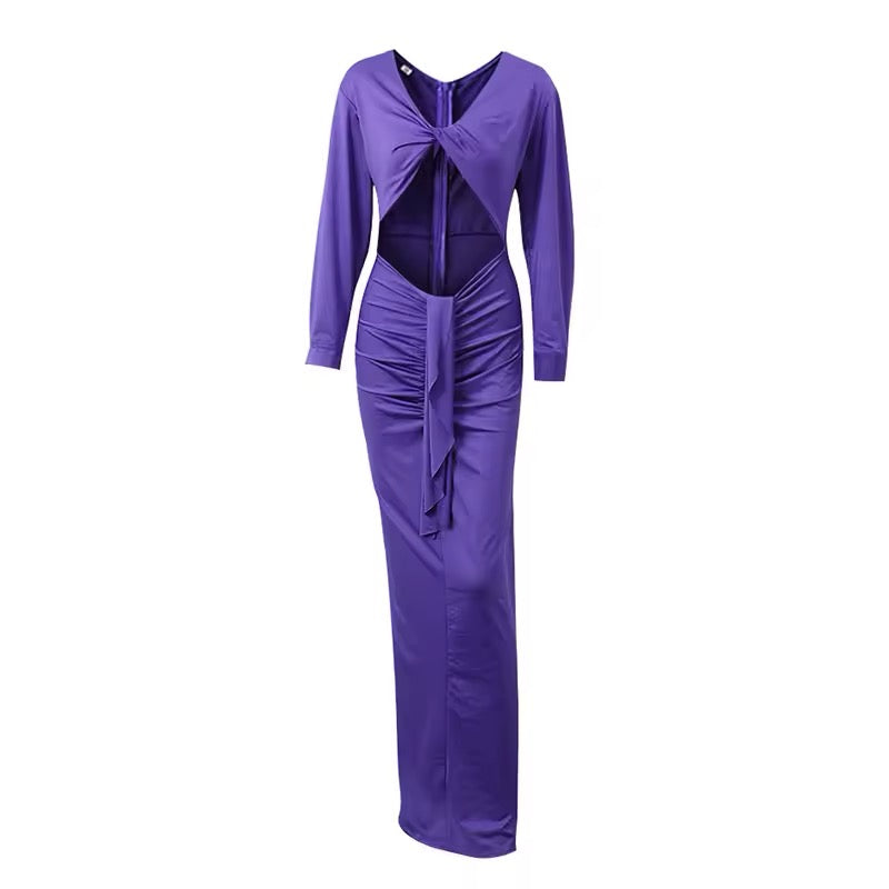 Goddess Vibes | Elegantes Kleid mit Raffungen