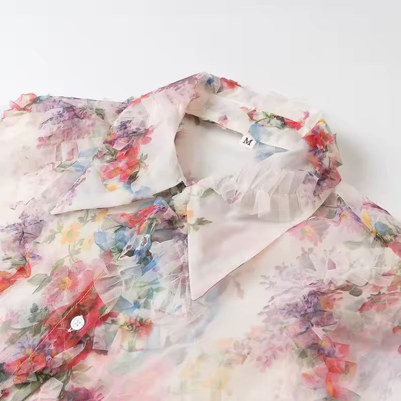 Blossom Touch | Floral print blouse