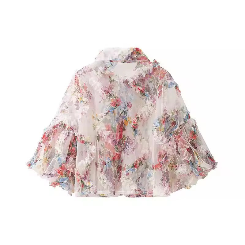 Blossom Touch | Floral print blouse