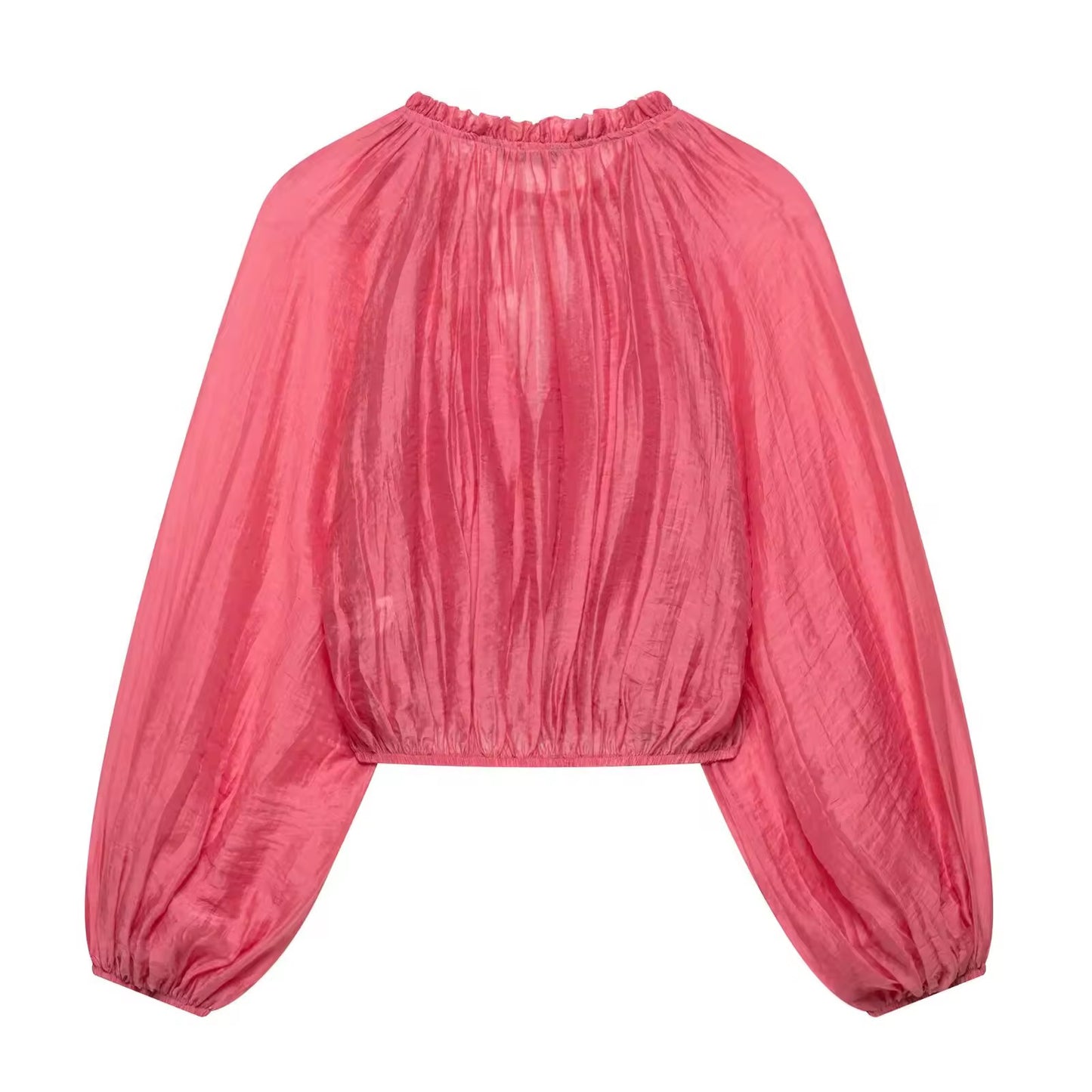 Crinkled blouse