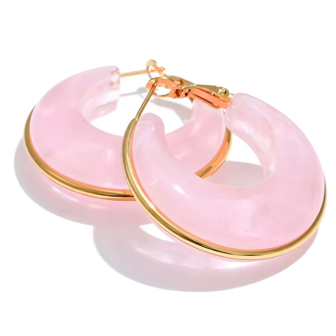 creolen-aus-acetat-rosa