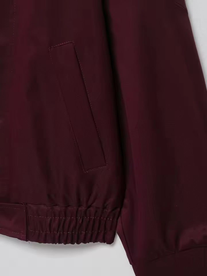 Übergangsjacke in Burgunder