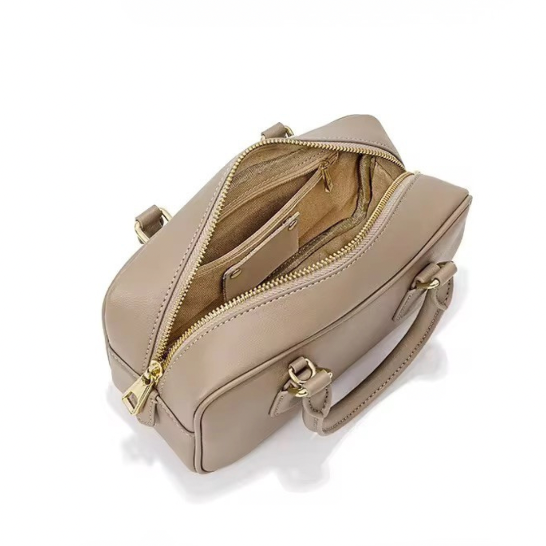Stylische Bowlingtasche aus Premium-Rindsleder