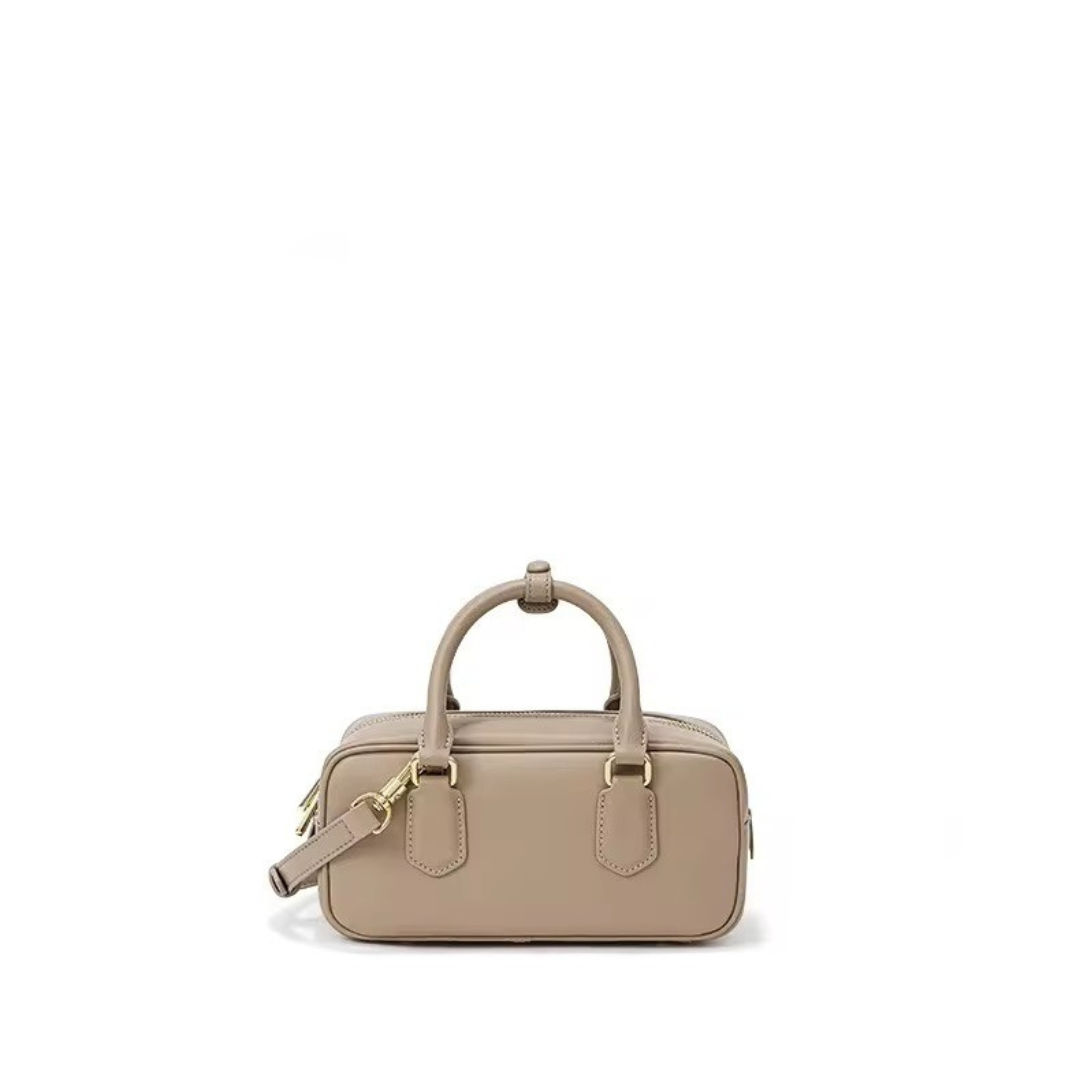 Stylische Bowlingtasche aus Premium-Rindsleder