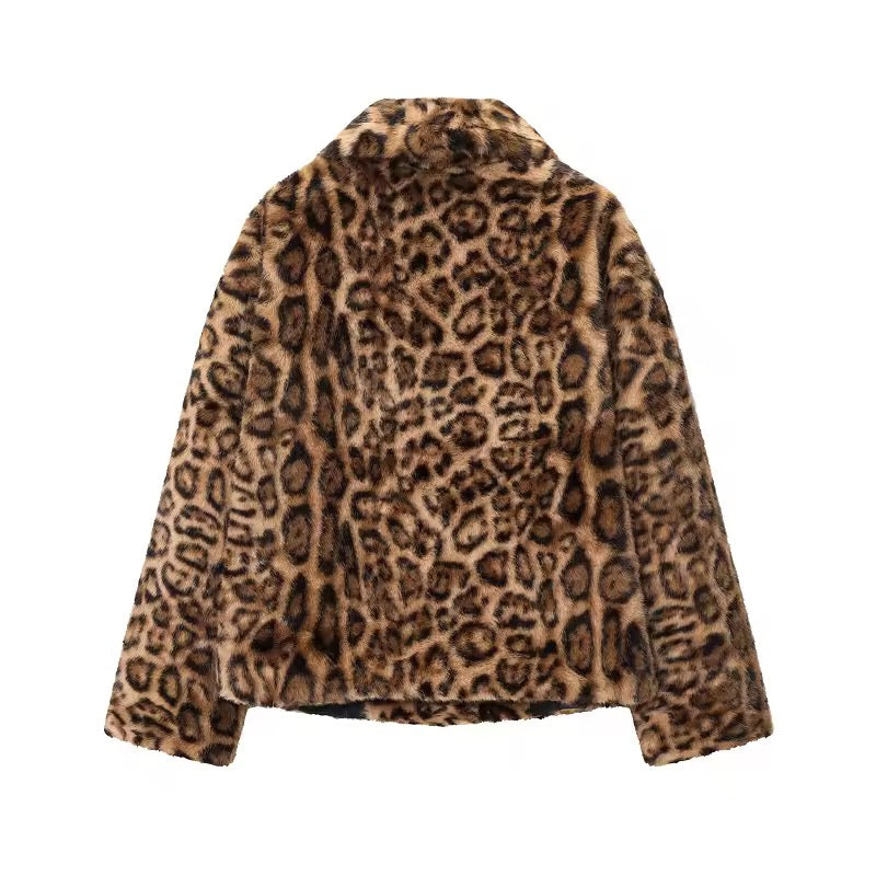 Leo Faux-Fur Winterjacke