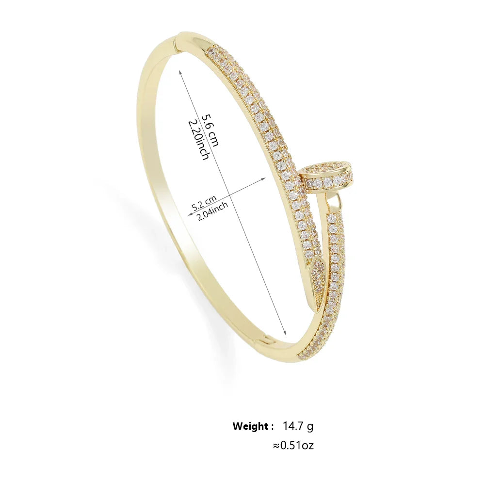 Sade Armreif mit Zirkonia - Ezouna