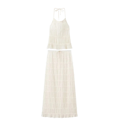 Boho Dream | Set aus Rock und Top mit Neckholder