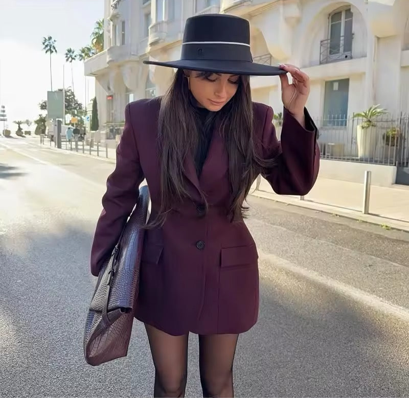 Alessa | Eleganter Hourglass Blazer - Ezouna