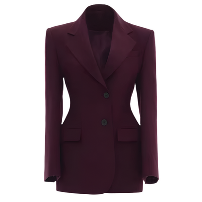Alessa | Eleganter Hourglass Blazer - Ezouna