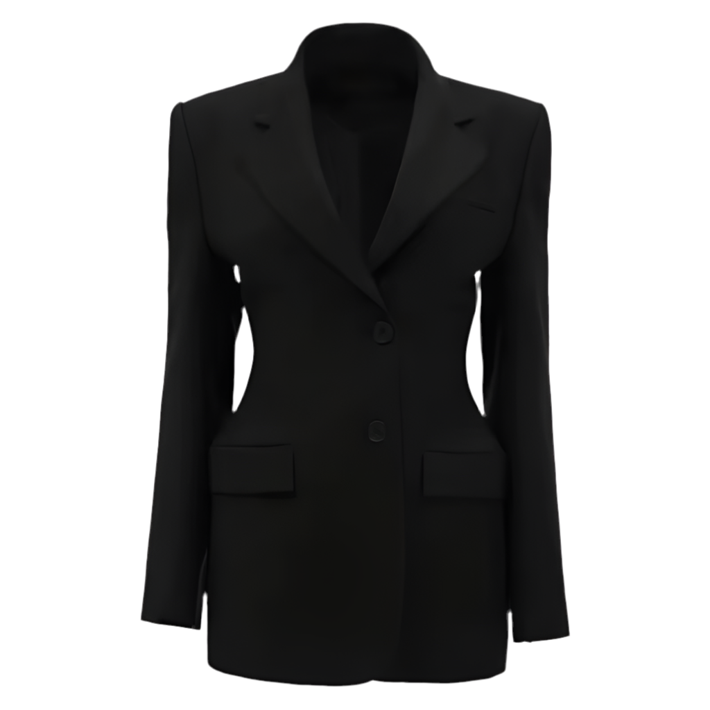 Alessa | Eleganter Hourglass Blazer - Ezouna