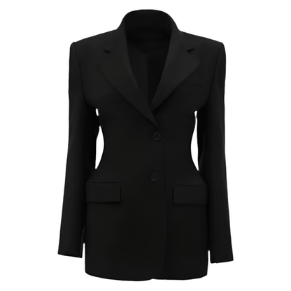 Alessa | Eleganter Hourglass Blazer - Ezouna