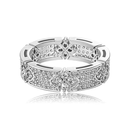 La Fleur | Ring mit Zirkonia - Ezouna