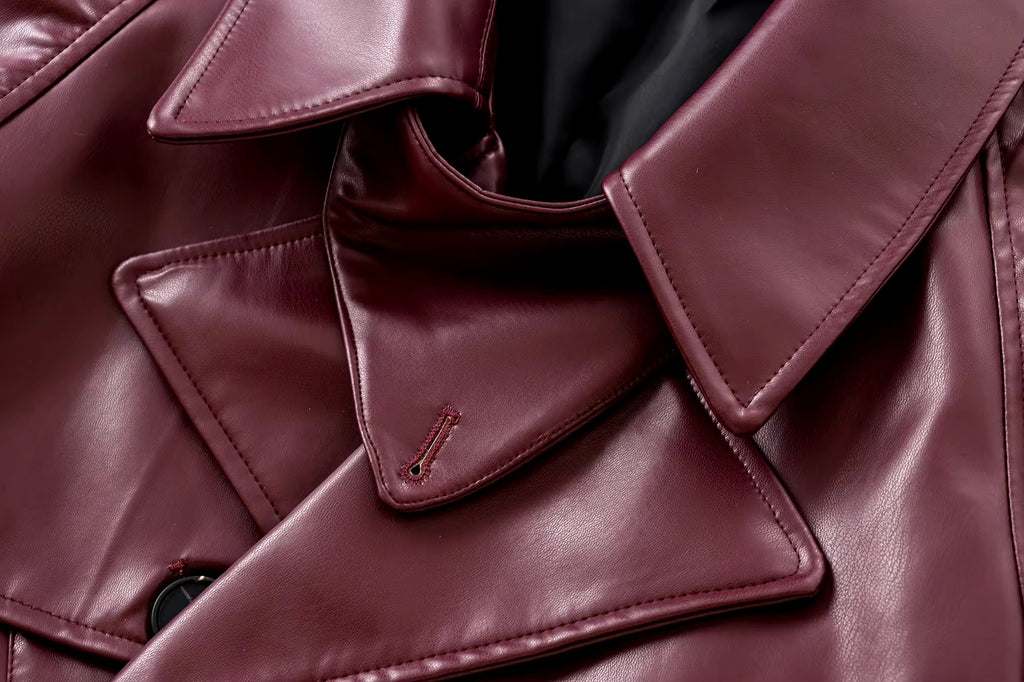 Arwen Kunstleder Jacke
