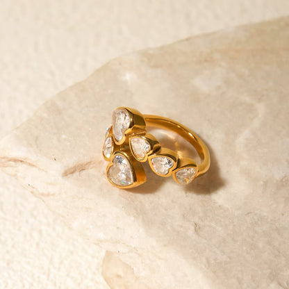 Lovely Ring mit Zirkonia - Ezouna