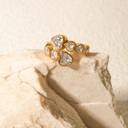 Lovely Ring mit Zirkonia - Ezouna