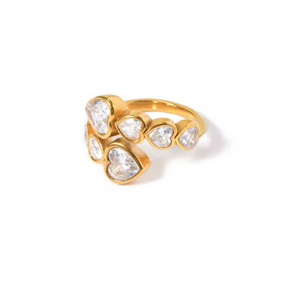 Lovely Ring mit Zirkonia - Ezouna