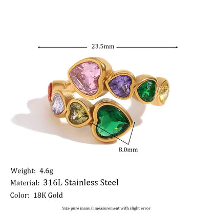 Lovely Ring mit Zirkonia - Ezouna