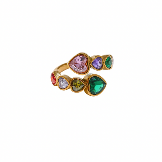 Lovely Ring mit Zirkonia - Ezouna