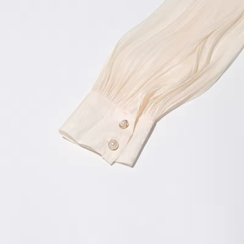 Samantha | Plissiertes Rüschen Mini Dress - Ezouna