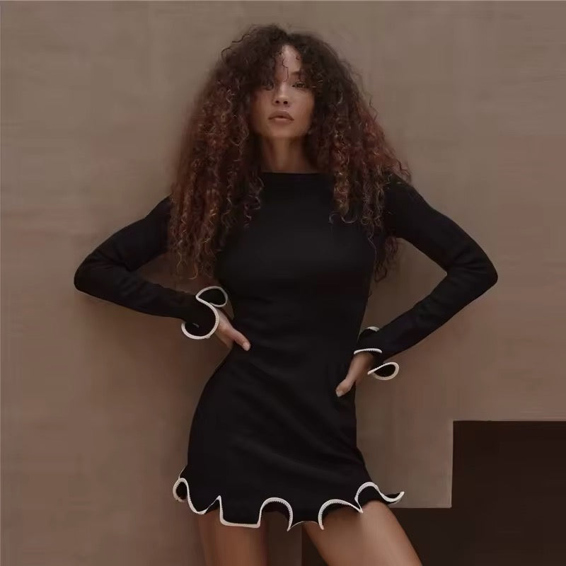 Vivi | Ruffle Dress - Ezouna