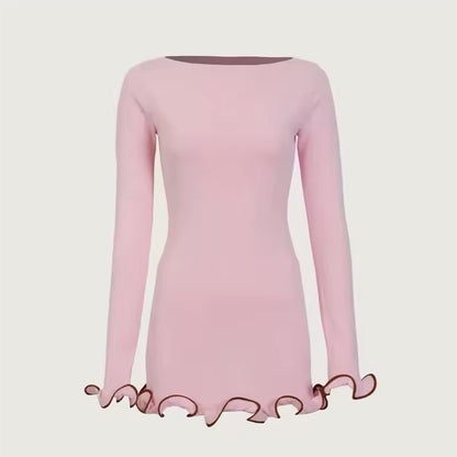 Vivi | Ruffle Dress - Ezouna