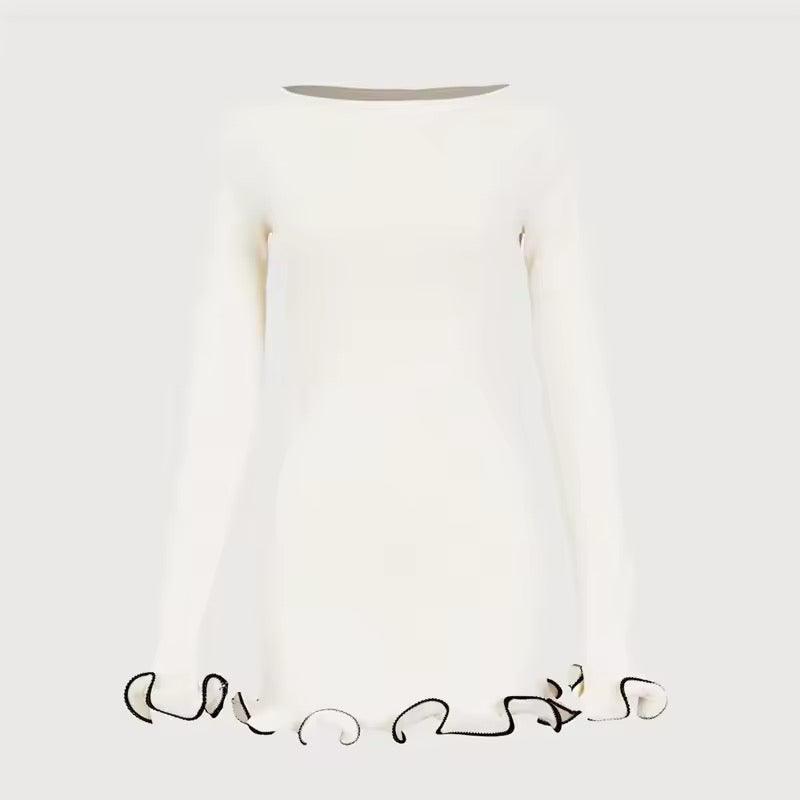 Vivi | Ruffle Dress - Ezouna