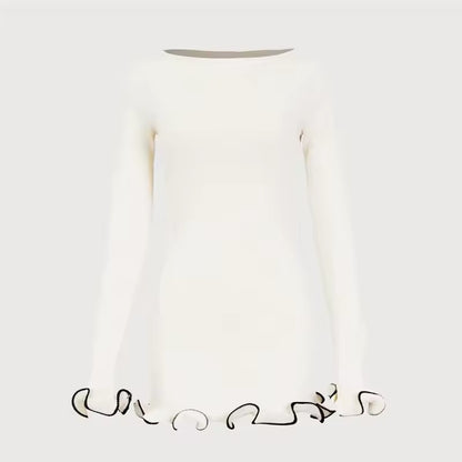 Vivi | Ruffle Dress - Ezouna