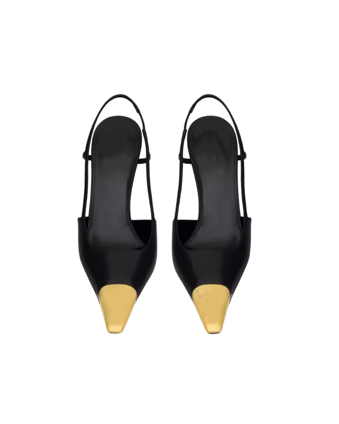 Laure | Slingback-Pumps in Schwarz - Ezouna