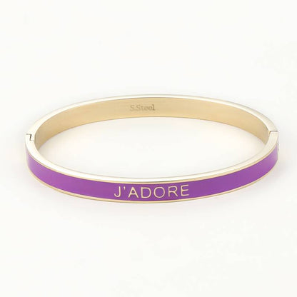 J‘ADORE Armreif 14k Vergoldet - Ezouna