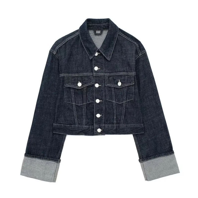 Bequemes Denim-Set - Ezouna