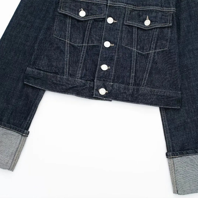 Bequemes Denim-Set - Ezouna