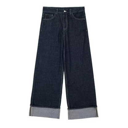 Bequemes Denim-Set - Ezouna