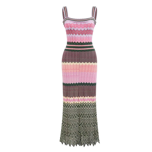 Sazura | Buntes Maxikleid