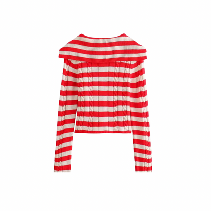 Striped cardigan