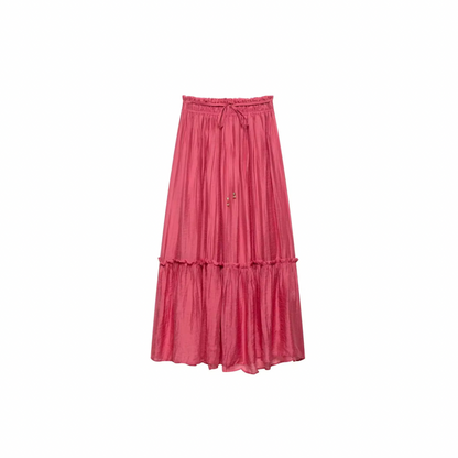 Crinkled skirt