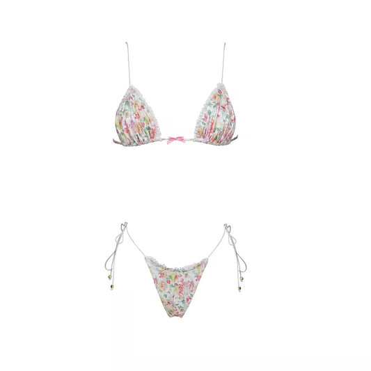 Fleur Breeze bikini with ruffle details