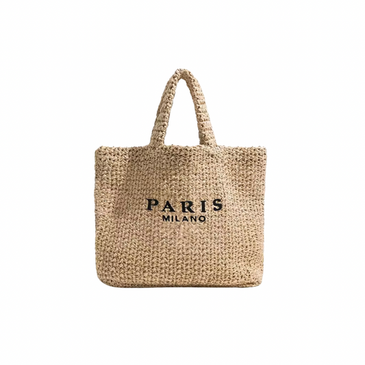 SOLEA straw bag made of natural fiber